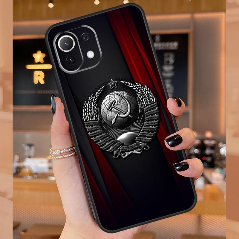 Soviet Union USSR Flag Case For Xiaomi 15 Ultra 14 13T 14T 15T Pro 17 Pro Max POCO F8 F7 F5 F6 X3 X5 X6 X7 Pro Cover