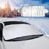 Windschutzscheiben-Winter-Sonnenschutz Eis-Schnee-Schutz Fensterfolie Block Schutz Blende Frostschutz Staub UV Vorne Faltabdeckung Windschutzscheibe