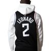 Nike NBA Quick-Dry Basketball Tank, SW Fan Ed, LA Clippers, Leonard No. 2 Men Tops Black CN1735-017