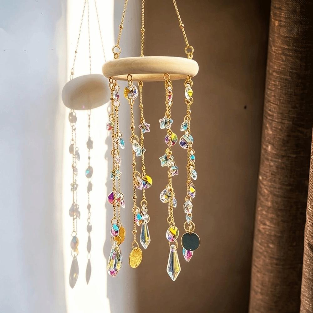 Hanging Crystal Sun Catcher Exquisite Window Hanging Decor Prism Rainbow Maker Outdoor Balcony