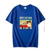 Best Cat Dad Ever Cat Daddy Vintage Graphic T Shirts Lover Father Funny Cat Cotton Big Size Short Sleeve T Shirt Unisexs Clothes