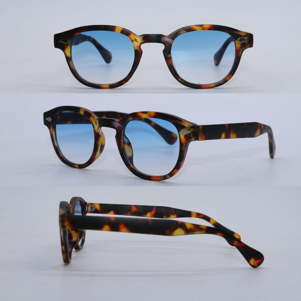 Classic Retro Men's Square Sunglasses Fashionable Outdoor Women's Sun Shading Driving Sun Glasses Small Round Anti Glare Glasses