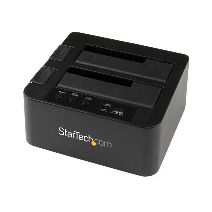Duplicateur Et Station D'accueil - STARTECH - SDOCK2U33RE - eSATA/USB 3.0 - Noir - 2,5/3,5 Pouces