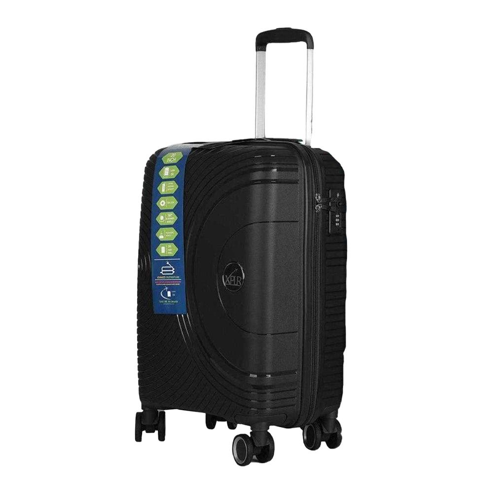 XPLR Polypropylene Lightweight Hardshell 8 Wheeled Suitcase (Pack of 3)