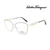 Salvatore Ferragamo Eyeglass Frames SF2217 703 Square Metal Women's Glasses