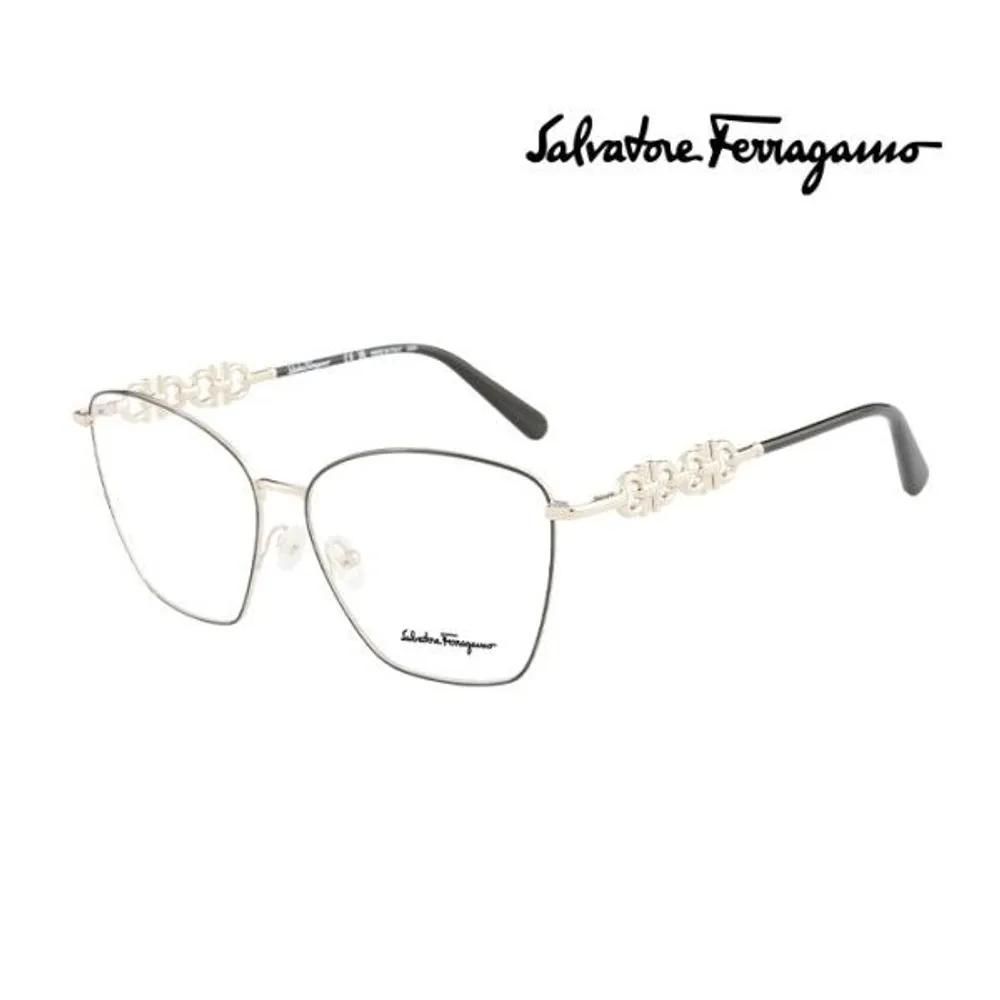 [Salvatore Ferragamo] Оправы для очков SF2217 703 Квадратные металлические женские очки SF2217 703_I [57]