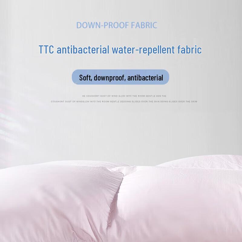 FUANNA 90% Grey Duck Down All-Season Quilt