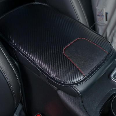 Car Armrest Cushion Arm Rest Covering Car Wear Resistant PU Leather Waterproof Auto Center Console Pad For Arm Support