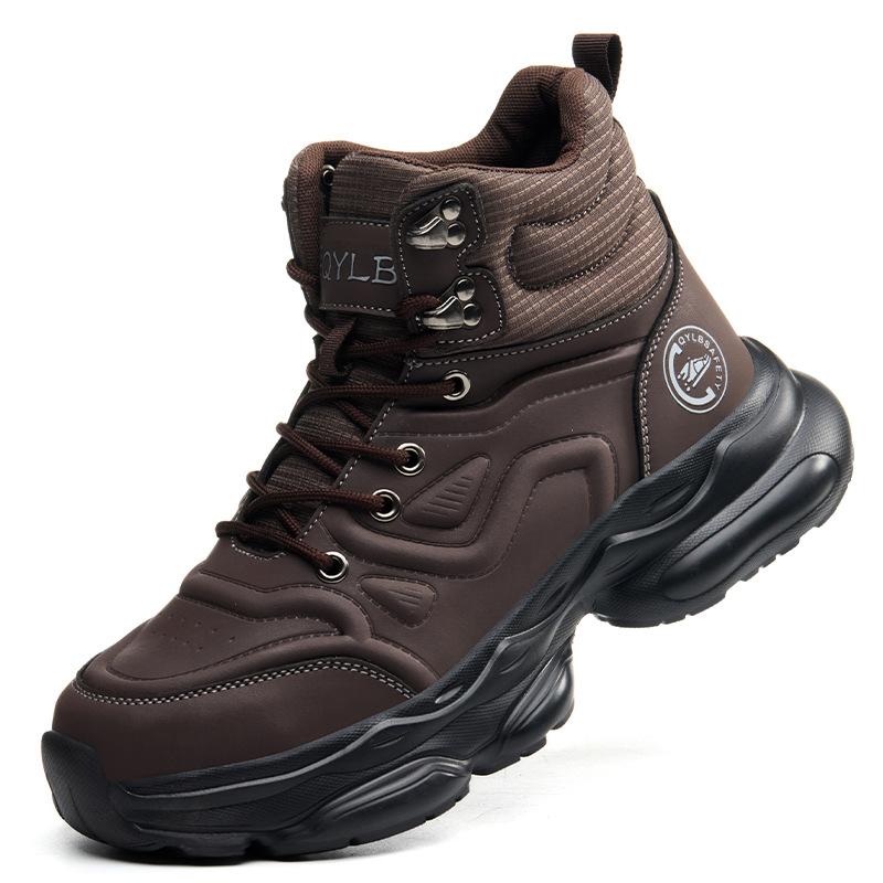 Steel Toe Work Boots Ultra Light Safety Shoes Protective Work Shoes for Women Construction Shoes for Men Industrial Footwear