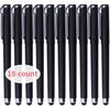 Black Gel Ink Rollerball Pens 1.0mm Gel Pens 2-in-1 Stylus Pens 1.0mm Medium Point Pen for Office, Black Gel Ink(18 Pack-Black)