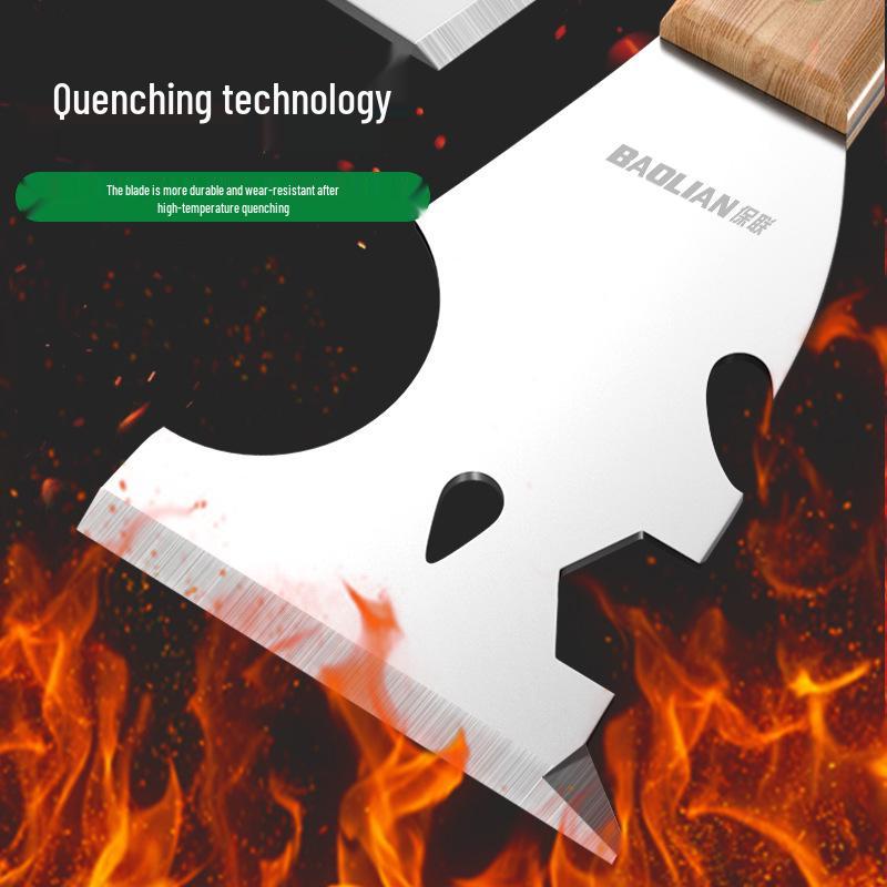 Stainless Steel Putty Knife Scraper for Cleaning, Painting, and Plastering.