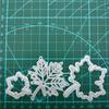 Three Maple Leaves Metal Stencil Embossing Cutting Dies for Diy Scrapbooking Paper Card Embossing Craft Decor