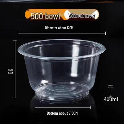 ZISIZ Disposable Plastic Bowl