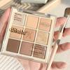 Dikalu 9-Color Eyeshadow Palette: Butter Cream Matte & Shimmer