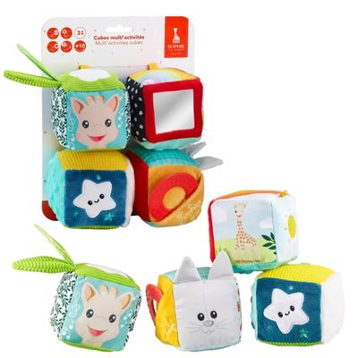 Sophie La Girafe - Baby Multi-Activity Sensory Cube - 4-in-1 Learning and Development Game