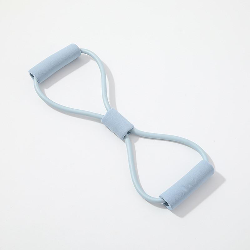 8-shaped Pull-up Device Elastic Chest Expansion and Tension Band Beautiful Back Yoga Pilates Fitness Figure Eight Shape Rope