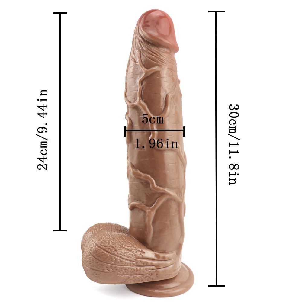 Huge Realistic Dildo for Women with Suction Cup Soft Fake Penis Anal  Sex Toys for Woman Men