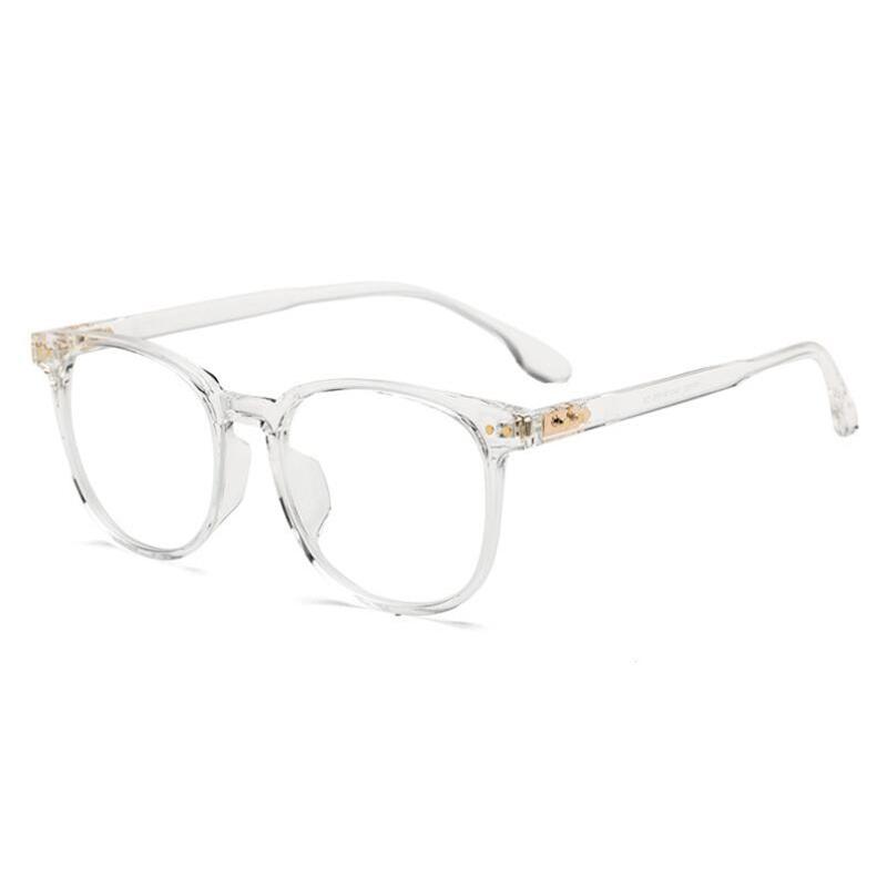 

Transparent Gray TR90 Computer Optical Glasses EyeglassFrame Anti Blue Rays Oval Short-sight Eyeglasses Prescription 0 -0.5 -0.75 To -6 W77139WW-0