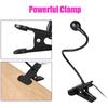 3W LED Ultraviolet Light 4 Dimmable Brightness Desk Lamp Flexible Gooseneck Light USB-powered UV Gel Curing Lamp for Fluorescent