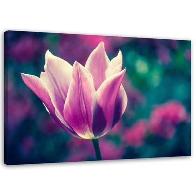 Impression sur toile, Tulipe ouverte