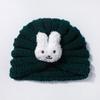 European & American Kids' Knit Wool Winter Hat - Cute Rabbit Cartoon Beanie