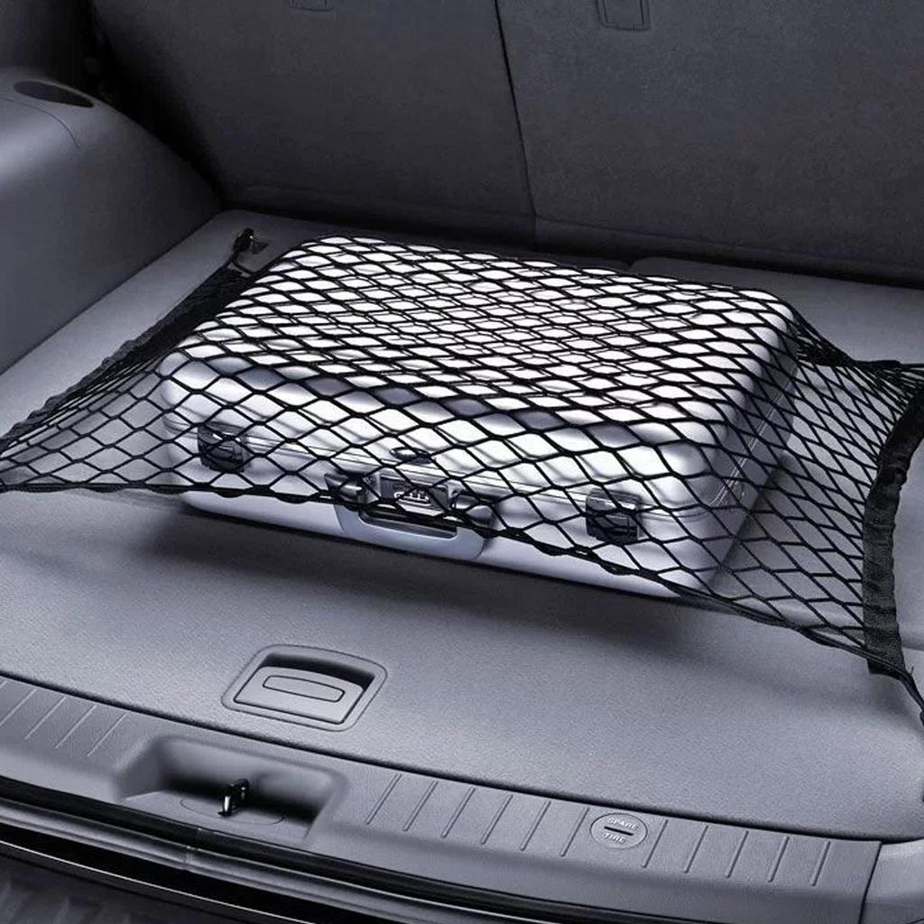 Red Elástica para Maletero de Coche Malla para Equipaje General para Camping Remolque Viajes Diarios Autocaravana Exterior Diaria SUV