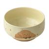 Ceramic Rice Bowl Hand-Painted Bread Fruit Pattern Serving Bowl Microwave Dishwasher Safe Kitchenware for Soup Rice Oatmeal