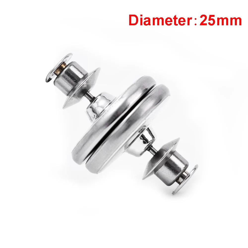 10 Paar Magnetverschlüsse für Vorhänge, nagelfrei, abnehmbar, starker Magnetknopf, Metallverschluss, Clip für Zuhause und Büro