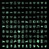 1pcs Luminous Car Stickers trument Panel Button Sticker PVC Truck Decoration Rocker Switch Label Circuit Decal For Boat Truck