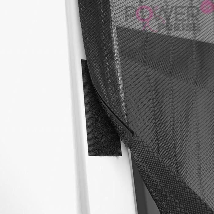 MOUSTIQUAIRE DE FENETRE - MOUSTIQUAIRE DE PORTE Easy life Rideau moustiquaire magnétique pour porte 100 x 210 cm – Individuellement