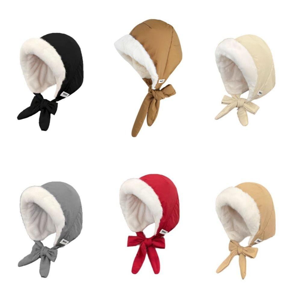 Thermal Pullover Beanie Hat Strap Lei Feng Cap Convertible Crossbody Bag Hat Winter