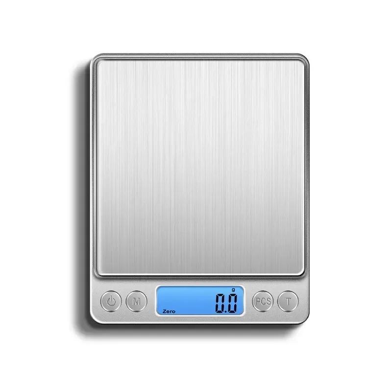 

Digital Kitchen Measuring Scales Portable Baking Tools Food Weighing Home Garden Dining Bar Kitchens Accessories Scale & Battery
