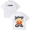 Rapper Ryan Castro Tour 2026 Print Tshirt Unisex Unisex Aesthetic Trend T Shirt Summer Shortsleeved Casual Cotton Hiphop Tshirts