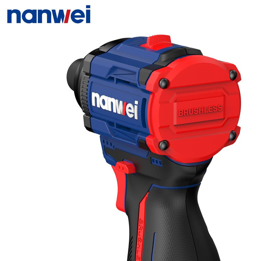 NANWEI 16V Electric Screwdriver 30,I70,140 Nm 3-speed Adjustment, 1/4 Inch, Maximum Speed 3450 Rpm