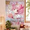 VIKAMA Puella Magi Madoka Magica Large Wall Tapestry Bohemian Hippie Indian Buddha Witchcraft Room Decor