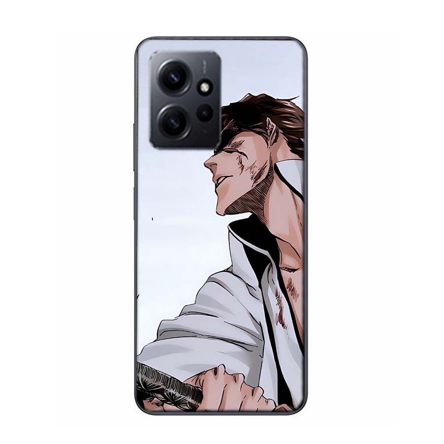Bleach Aizen Sousuke Phone Case For Redmi 12 13C 12C 15C 9 10 10C Note 13 Pro Plus 14 15 Pro 9T 9C 9A TPU Soft Cover Clear Cell