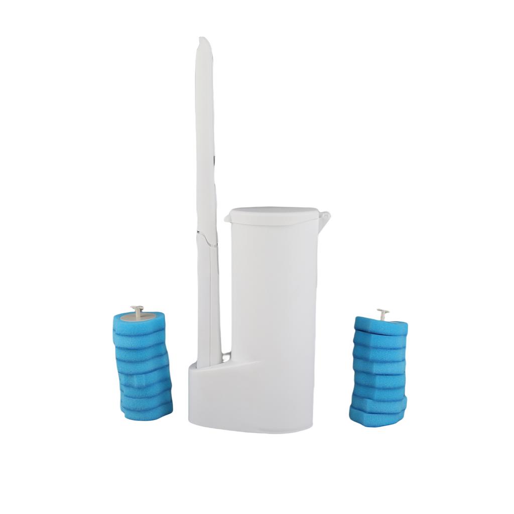 Disposable Toilet Bowl Brush Deep Cleaning Deodorization Disposable Toilet Brush for Bathroom Toilet