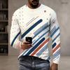 Men Plus Size Crew Neck Long Sleeve Shirt Black Gothic Skull Skeleton Hand Snake Graphic Casual Street Style Top