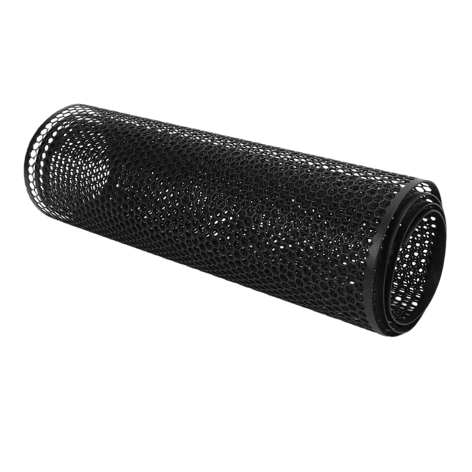 Car Grill Mesh Universal 100x33CM Aluminum Alloy Automotive Hood Air Vent Shielding Mesh 6x6MM Hole