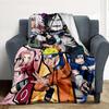 Naruto Characters Flannel Blanket Throw Blanket Soft Warm Sofa Bed Camping Car Home Decor Unique Christmas Gift C9301539