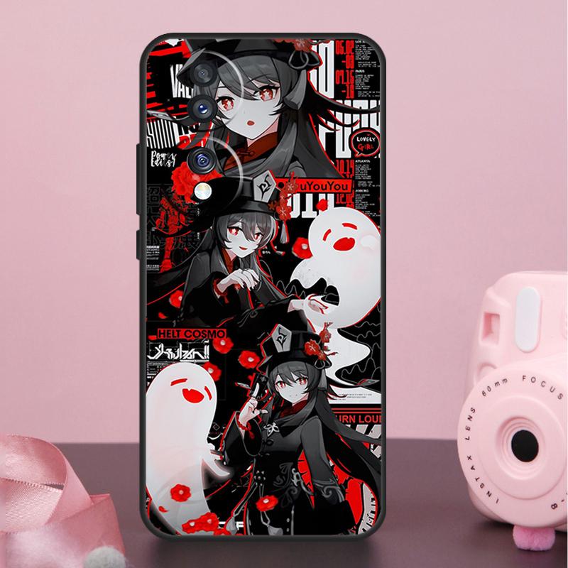 Genshin Impact Hutao Case For Honor 90 70 50 10 Magic 5 Lite Magic 6 Pro X7 X8 X9 X6a X7a X8a X9a X9b X8b Cover