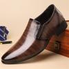 Fashion Brand Designer Slip on Loafer New Pointed Toe Business Casual Shoes for Men Formal Wedding Dress Homecoming Footwear