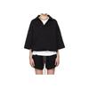 Fear of God Essentials SS24 3/4 Sleeve Polo Shirt Black Men 192SU244400F