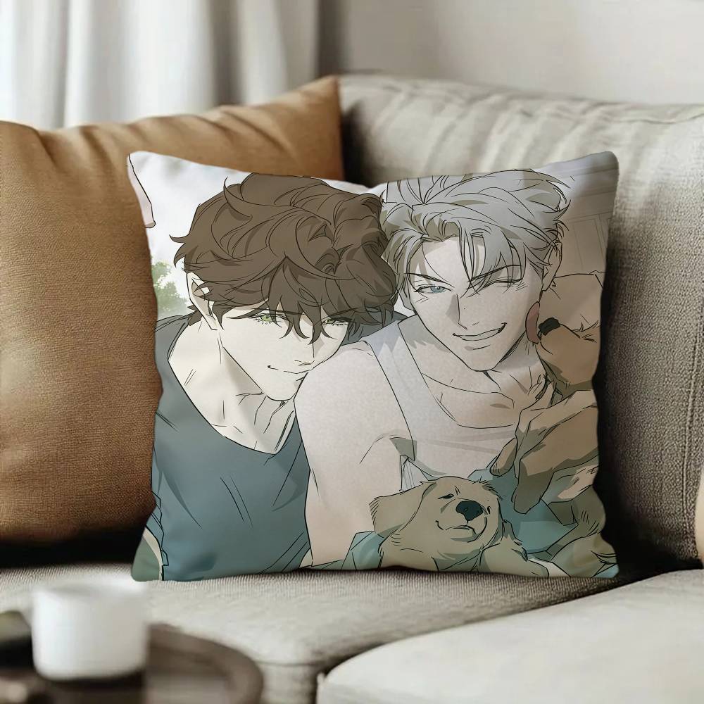 Nerd Project Bl Anime Personalized picture text home decorative pillows Household Gifts 45x45cm