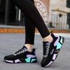 Women's Colorblock Sports Shoes, Casual Lace Up Low Top Running Sneakers, All-Match Breathable Walking Trainers