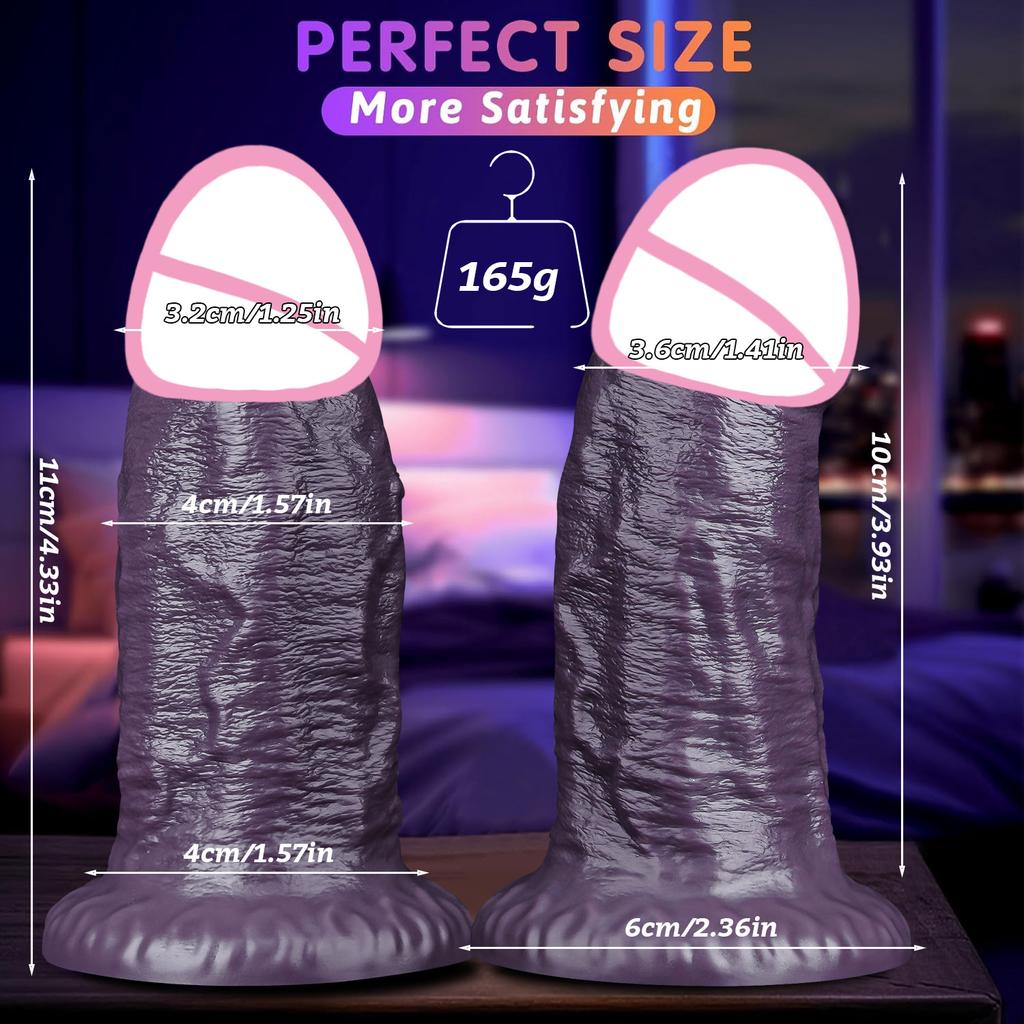 Siliconen Simulatie Penis Vibrator Voor Vrouwelijke Masturbatie