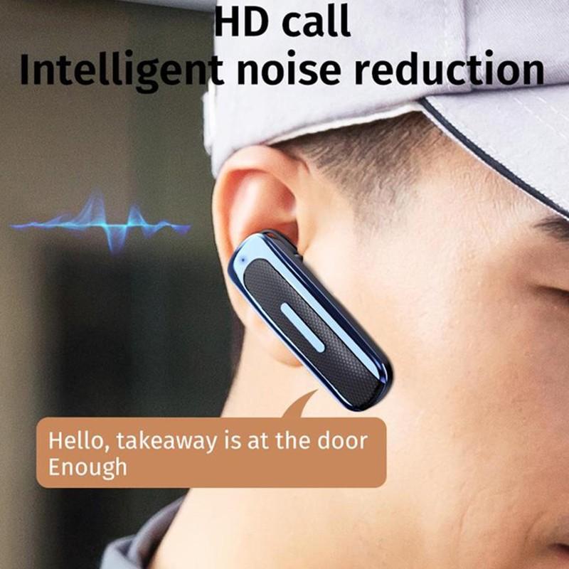 Biznesowe słuchawki Bluetooth Stereo Czysty dźwięk Rozmów Bezprzewodowy zestaw słuchawkowy z mikrofonem Słuchawka głośnomówiąca do prowadzenia samochodu Muzyka