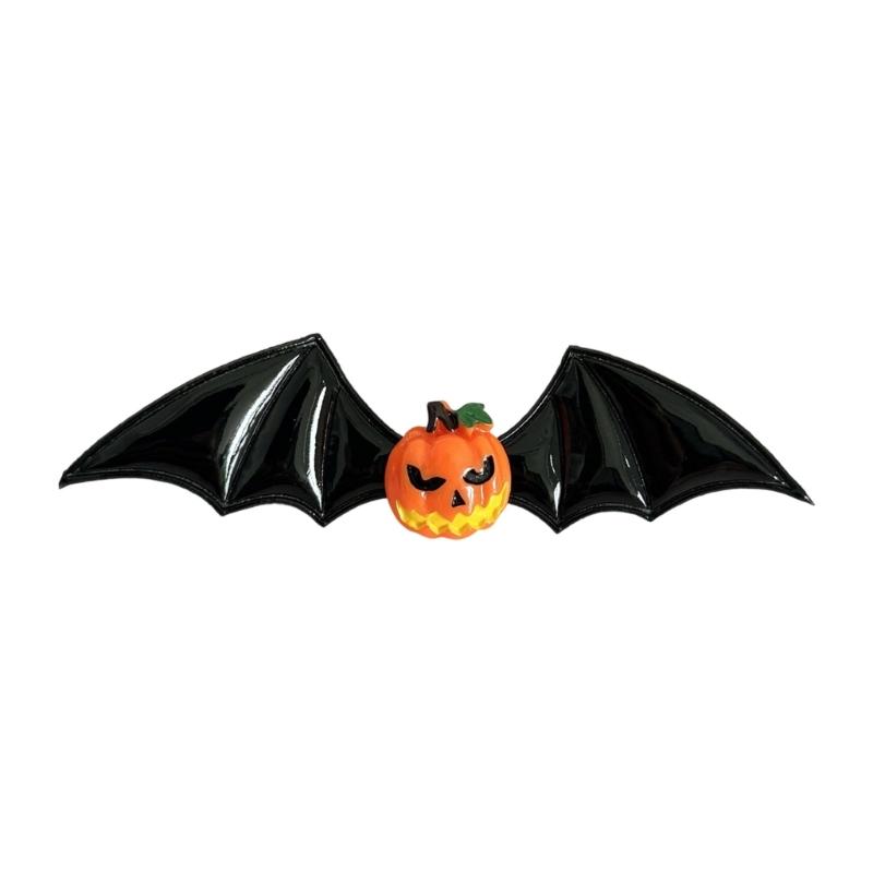 1PC Friendly Bat Shaped Hairpin For Gothic Fashion Dark Theme Parties Comfortable Costume Accessories