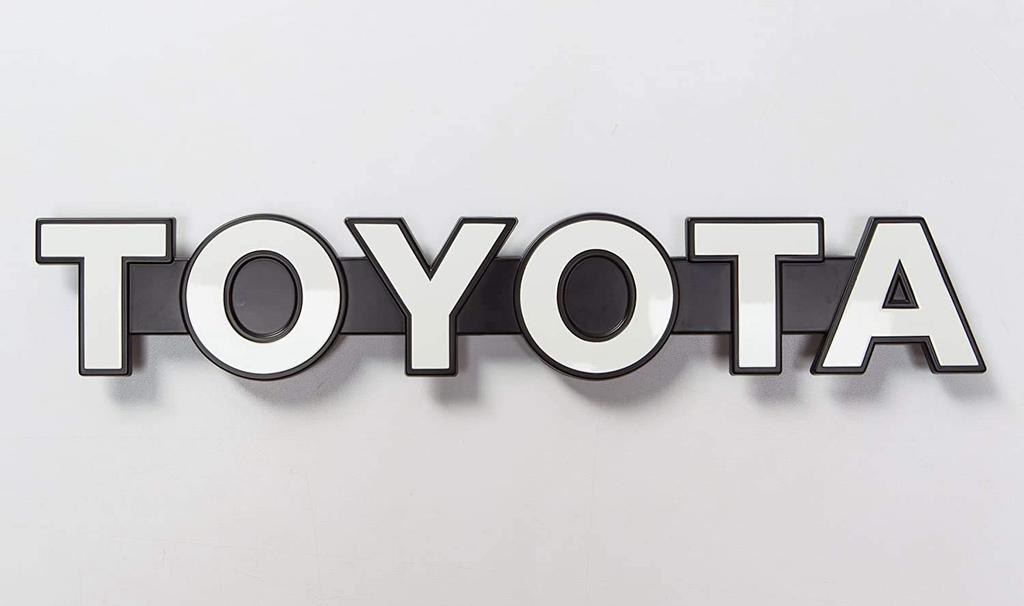 TOYOTA Genuine Parts Radiator Grill Emblem Part Number (Front Panel) 75311-90K00