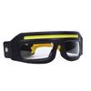 Headlamp Glasses Rechargeable IPX4 Water Proof Hand Waving Motion Sensor LED Glasses with 5 Lighting Modes Yellow